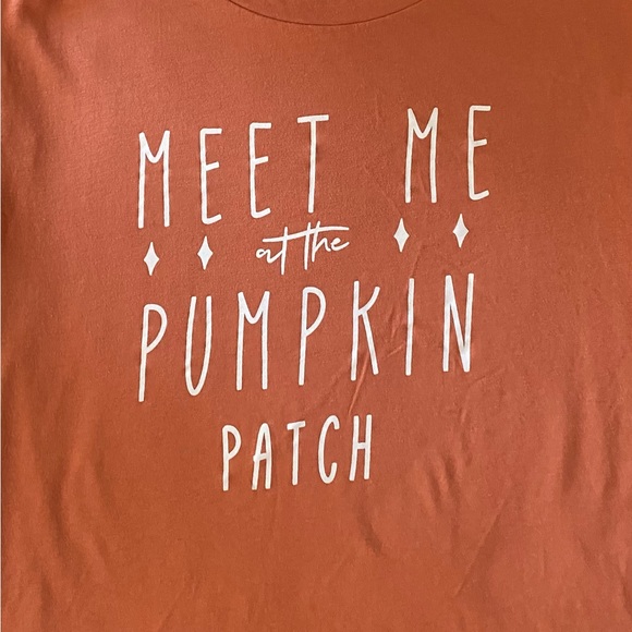11. SHESHOW Long Sleeve Tee-Shirt - “Meet Me at the Pumpkin Patch”. 🍂🎃🧡 - Picture 3 of 5